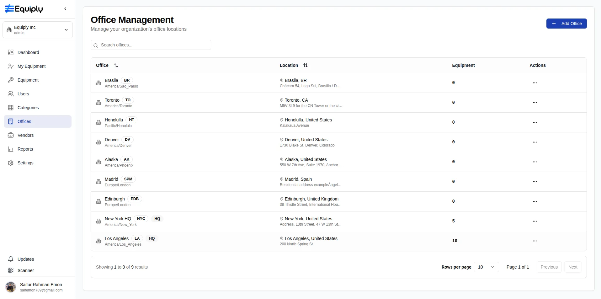 Device Lifecycle Tracking
