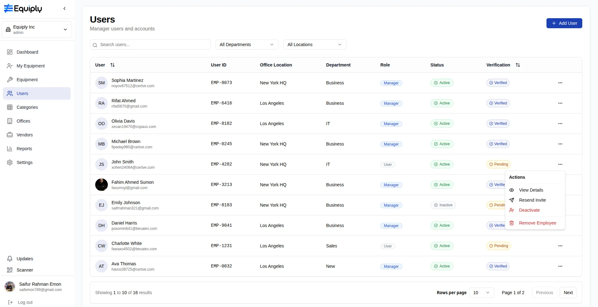 Analytics Dashboard